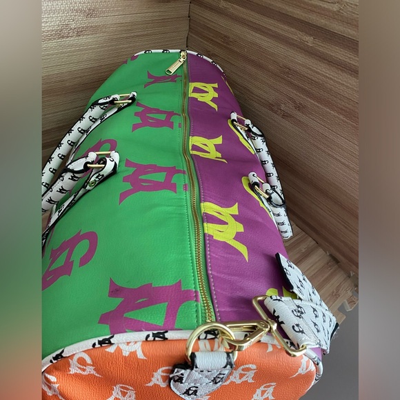 Steve Madden Multi BSpeedy Duffle Travel Overnight Carry On Bag - Picture 9 of 15